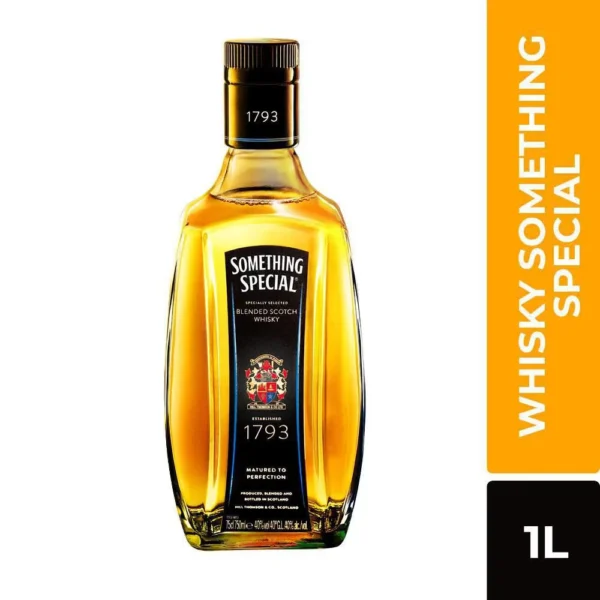 Whisky SOMETHING Especial Blended Scotch 1L (1000 ml)